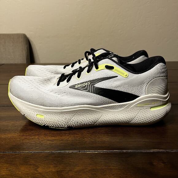 Brooks Ghost Max Shoes Mens Size 11.5 Gray Sneakers Running Athletic Grey - Picture 1 of 7